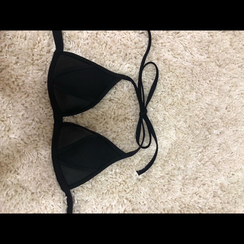 Victoria’s Secret Pink Triangle push up bikini top